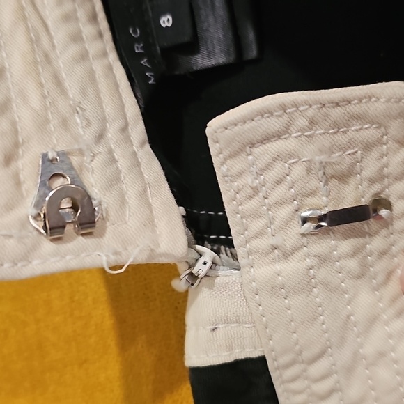 Marc Jacobs Women's White and Black Skirt Sz 8 - Picture 11 of 11